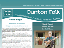 Tablet Screenshot of duntonfolk.co.uk